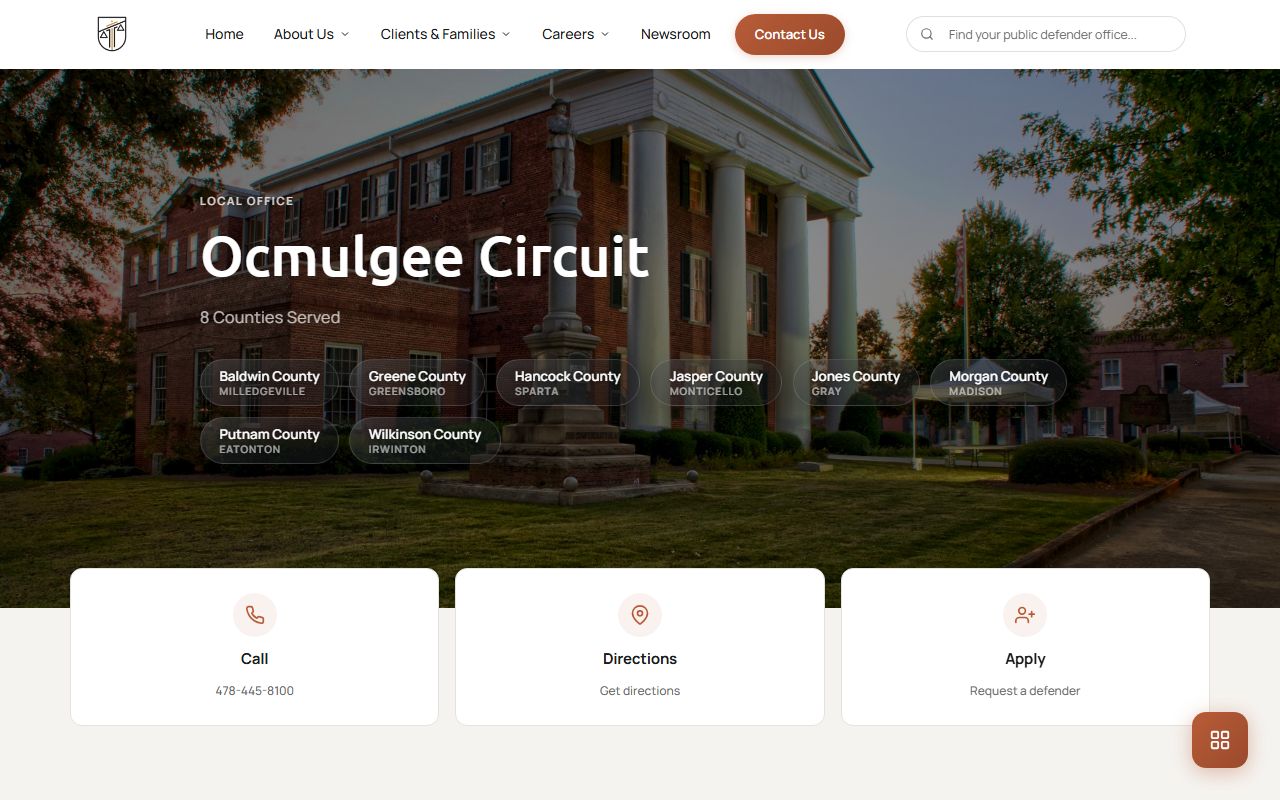 Morgan County criminal court records GPDC Ocmulgee Circuit page